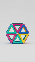Magnetic Discovery Tiles Educational Toy