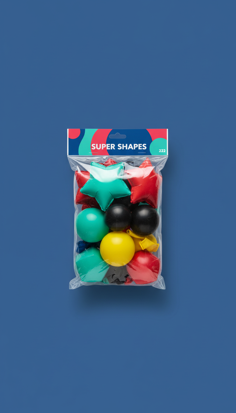 Super Shapes Balloon Pack Assortment