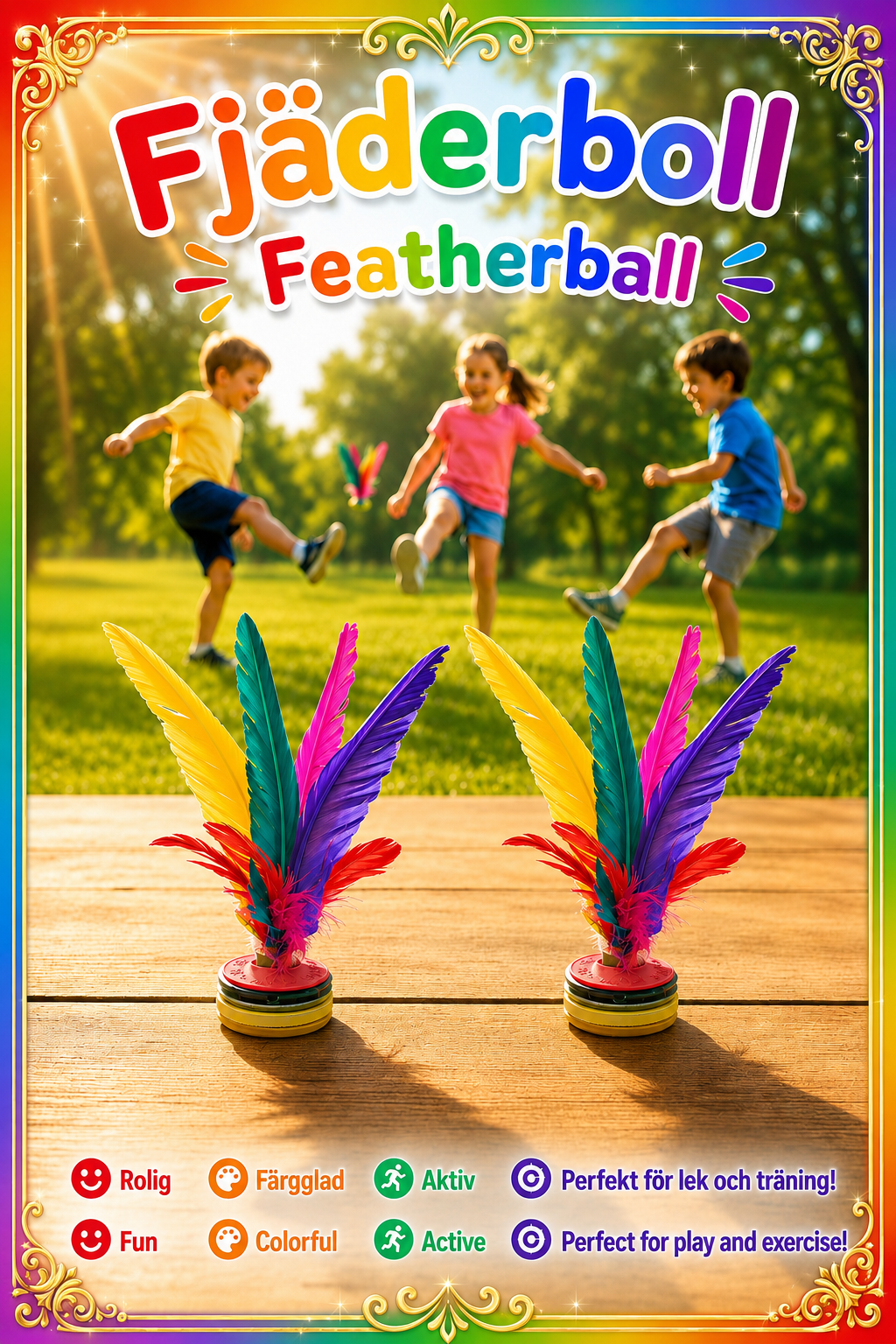 Fjäderboll • Featherball
